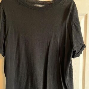 Banana Republic Men's Classic Black Tee